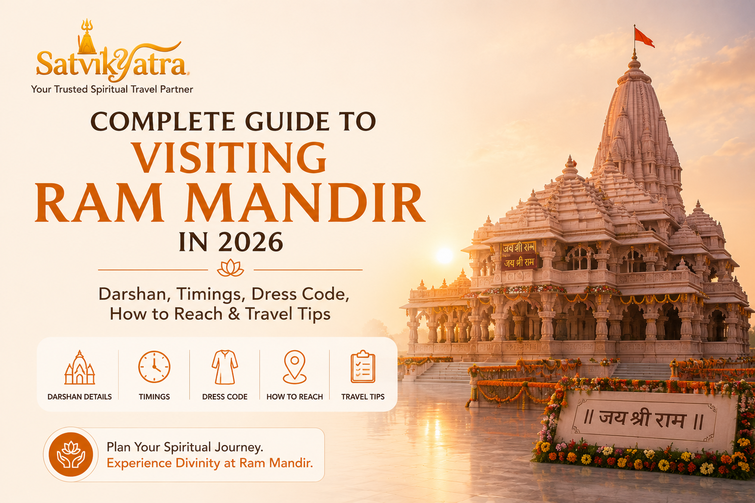 Complete Guide to Visiting Ram Mandir in 2026