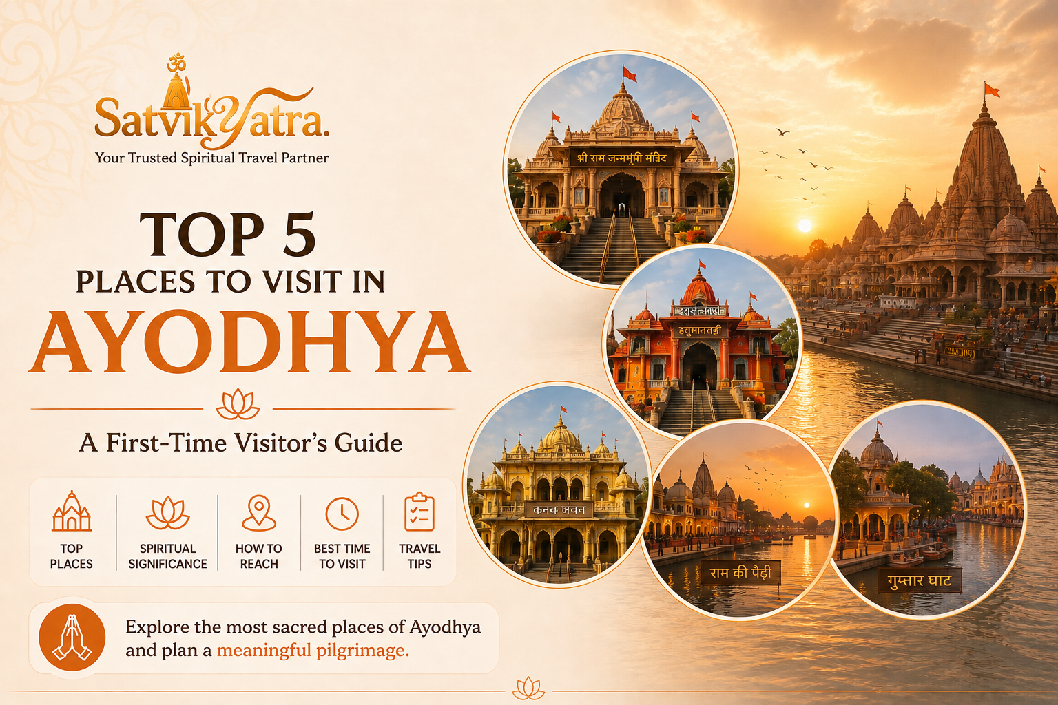 Top 5 Places to Visit in Ayodhya: A First-Time Visitor's Guide