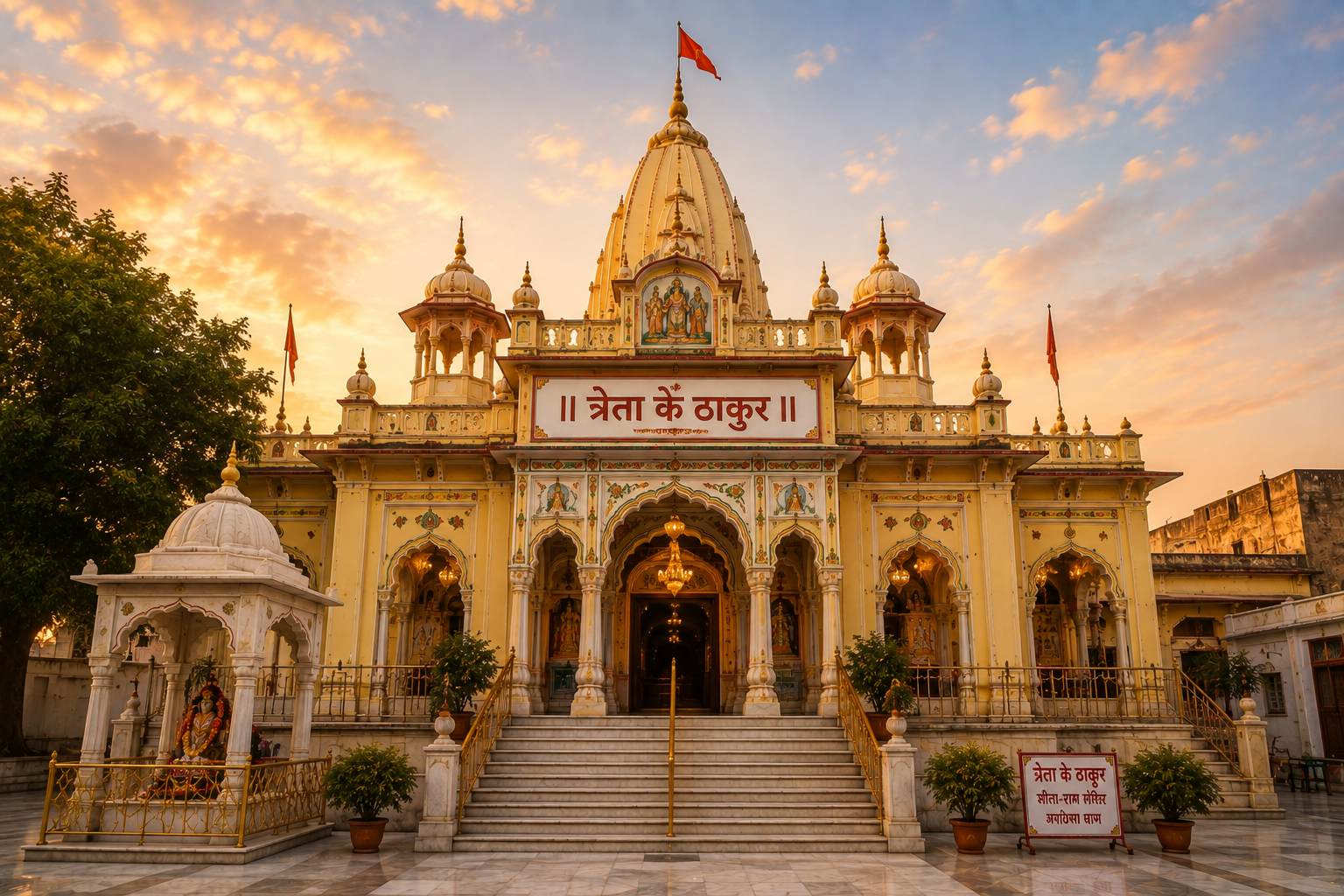 Treta Ke Thakur temple where Lord Ram performed the Ashwamedha Yagya in Ayodhya
